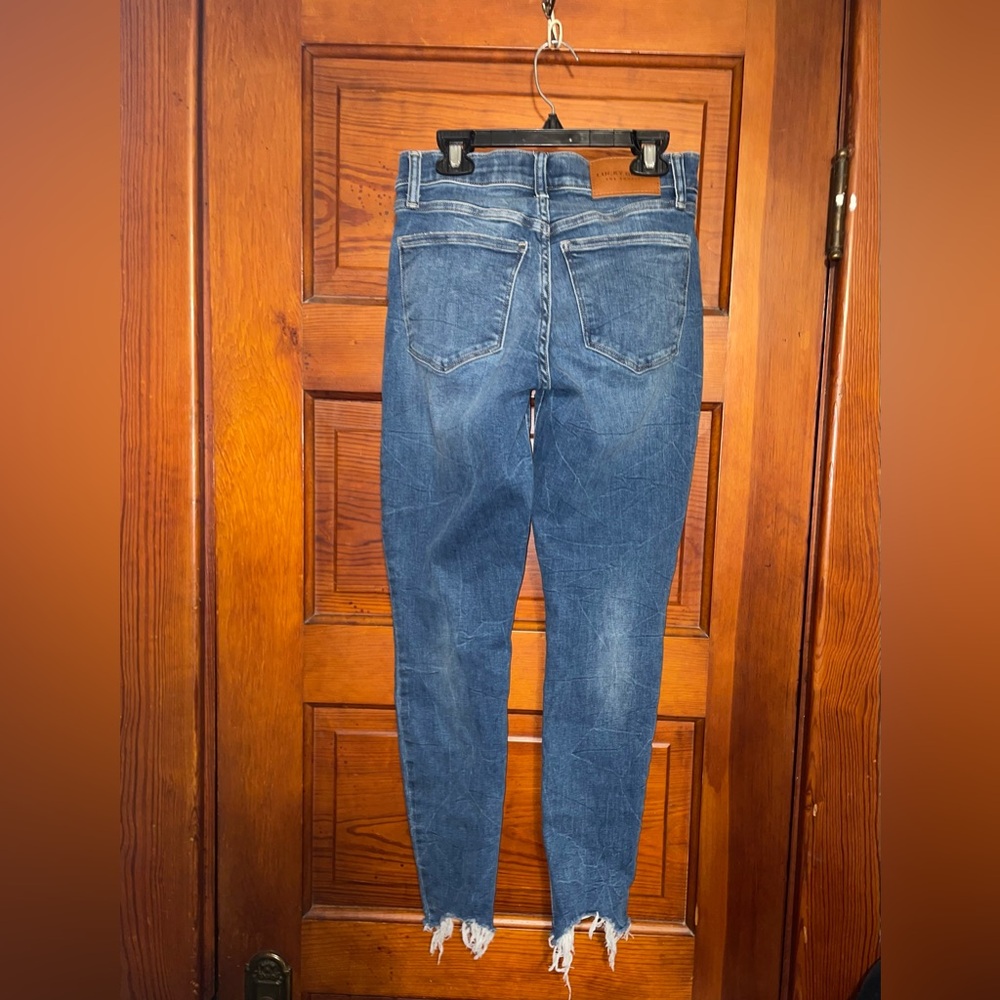 New Without Tags Lucky Brand Mid Rise Skinny Ava Blue Jeans *make offers* - Picture 4 of 8